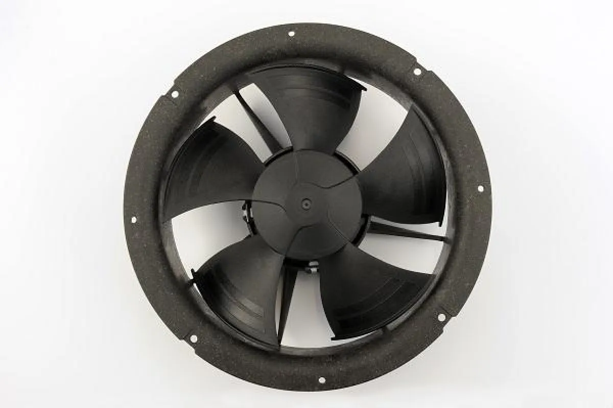 Erster Ventilator, dessen Wandring aus einem Biowerkstoff besteht.