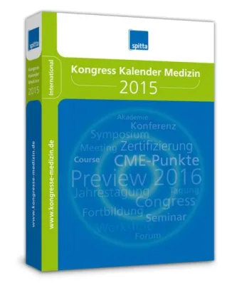 Bild: NEU: Der Kongress Kalender Medizin 2015 ist da