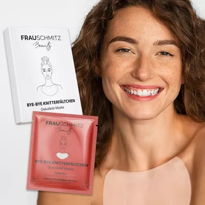 Bild: Neue Tuchmaske für das Dekolleté:  BYE-BYE KNITTERFÄLTCHEN