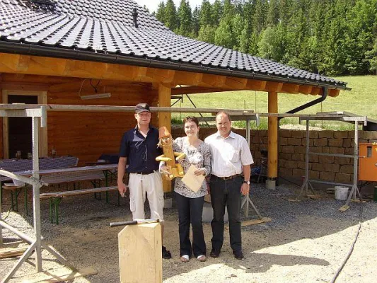 Exklusives Blockhaus am Rennsteig Bild: Exklusives Blockhaus am Rennsteig