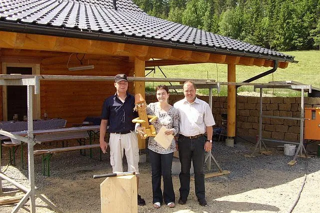 Bild: Exklusives Blockhaus am Rennsteig