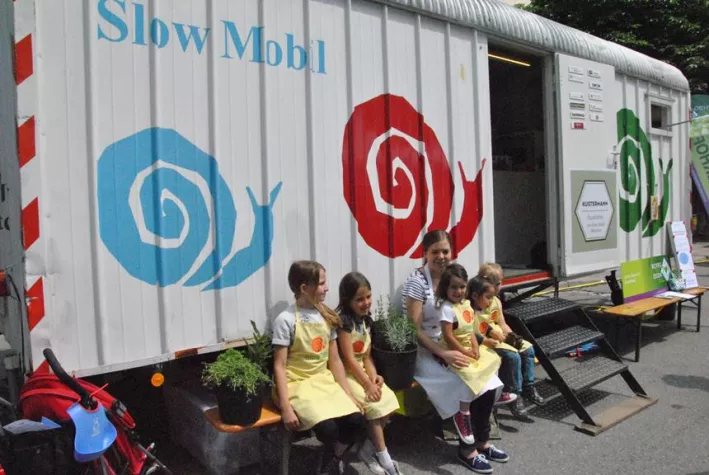 Bild: Kustermann und Slow Food München starten neues Slow Mobil