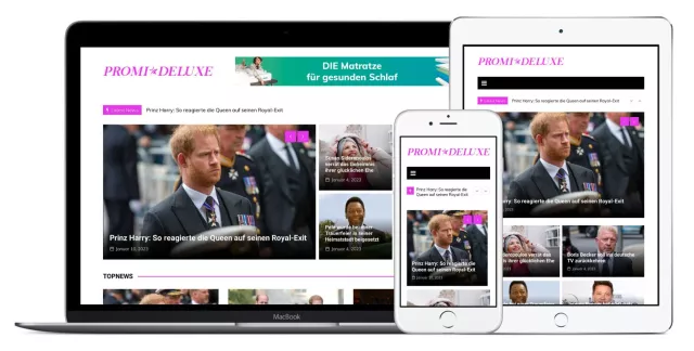 PROMI DELUXE: Neue Unterhaltungswebseite für Promi-News gestartet! Bild: PROMI DELUXE: Neue Unterhaltungswebseite für Promi-News gestartet!