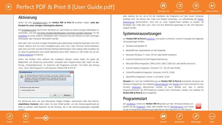 Bild: Soft Xpansion veröffentlicht im Windows Store Perfect PDF-App für Windows 8-/RT-Tablets und PCs