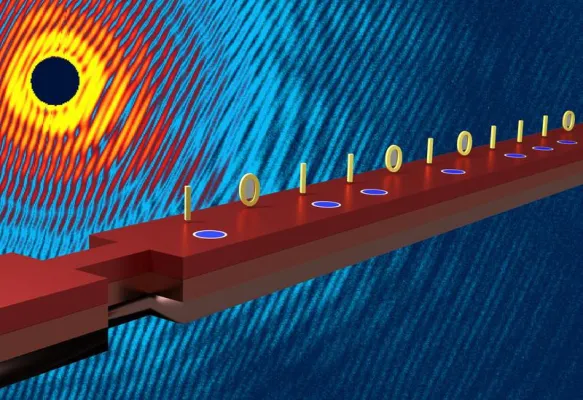 Bild: Zukunft der Speichertechnik - Neue Methode zur Erzeugung magnetischer Wirbel
