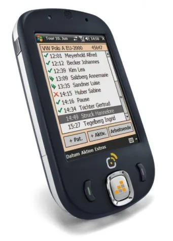 Bild: Mobile Datenerfassung für ambulante Pflegedienste – wepro bietet vorinstallierte MDA zum Soforteinsatz