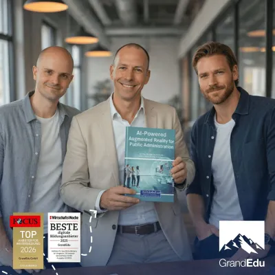 GrandEdu Research School mit Forschungsbeitrag in neuem Fachbuch zu KI und Augmented Reality vertreten Bild: GrandEdu Research School mit Forschungsbeitrag in neuem Fachbuch zu KI und Augmented Reality vertreten