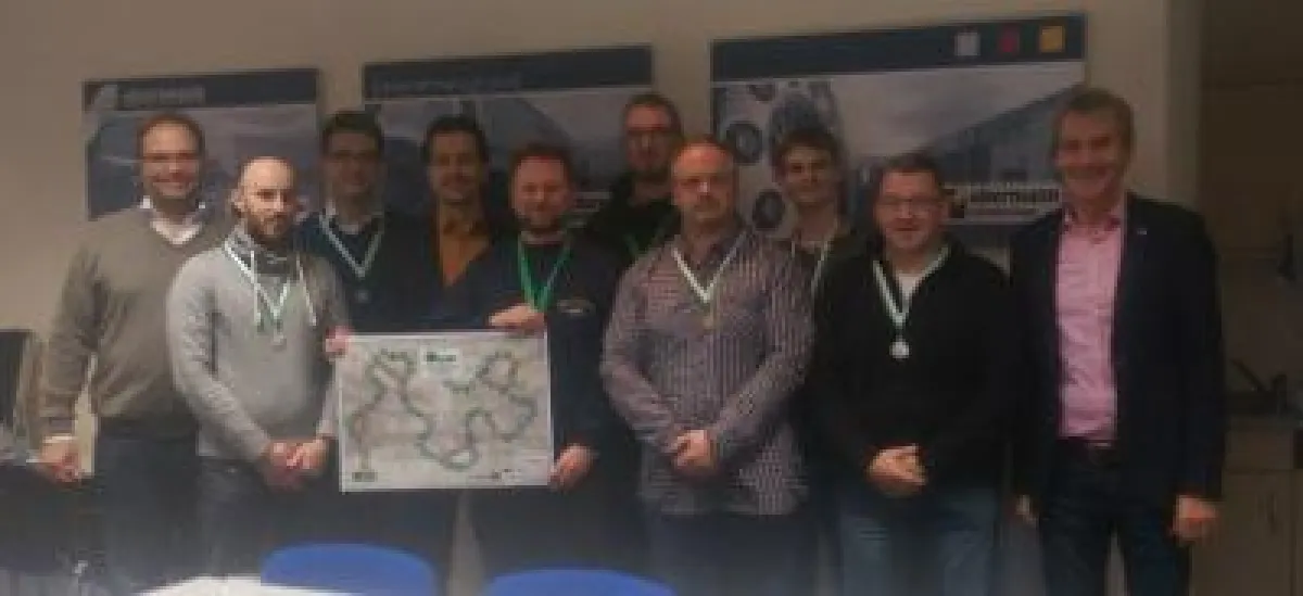 Das Planspiel bei der Obermann Unternehmensgruppe war ein voller Erfolg. Quelle: Obermann Unternehme