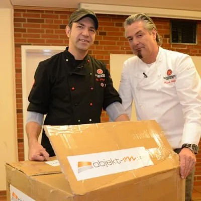 objekt-m unterstützt die Kochprofis bei ihrer Mission in Vechta Bild: objekt-m unterstützt die Kochprofis bei ihrer Mission in Vechta