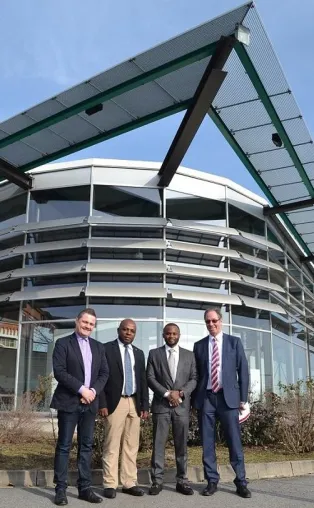 Delegation aus Äquatorial-Guinea bei HdWM zu Gast - mit "Horizon 2020“ Start in die Zukunft Bild: Delegation aus Äquatorial-Guinea bei HdWM zu Gast - mit "Horizon 2020“ Start in die Zukunft