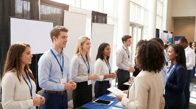 Bild: Von der Theorie zur Praxis durch Messejobs für Studenten