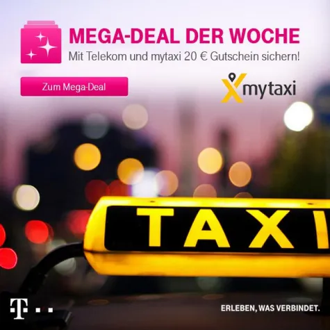 Bild: Starke Deals von starken Partnern - Telekom präsentiert wöchentlichen Mega-Deal