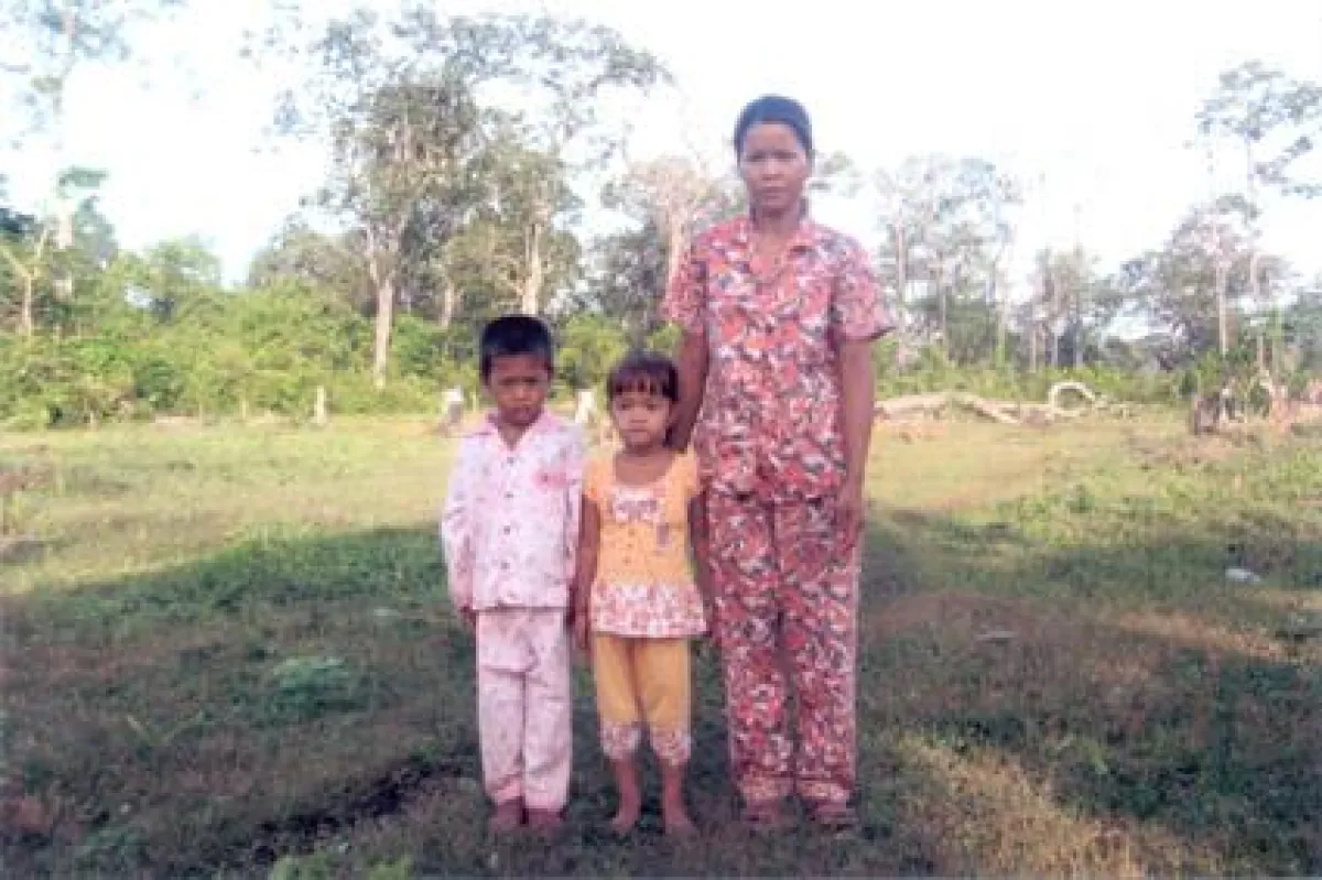 Kong MOM mit seiner Familie