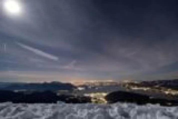 Bild: Sportlicher Winterspaß am Lago Maggiore