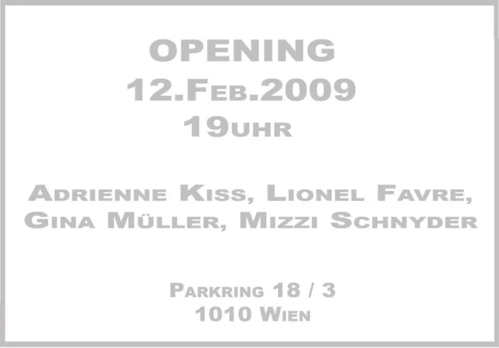 Bild: Fondation Herz Wien - Opening