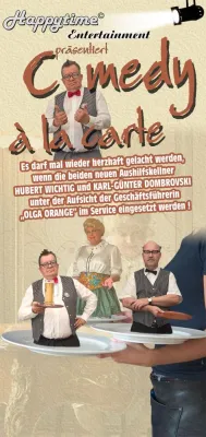 Comedy à la carte im Alt-Oberurseler Brauhaus am 22. Oktober Bild: Comedy à la carte im Alt-Oberurseler Brauhaus am 22. Oktober