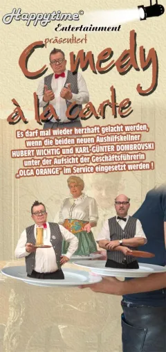 Comedy à la carte im Alt-Oberurseler Brauhaus am 22. Oktober Bild: Comedy à la carte im Alt-Oberurseler Brauhaus am 22. Oktober
