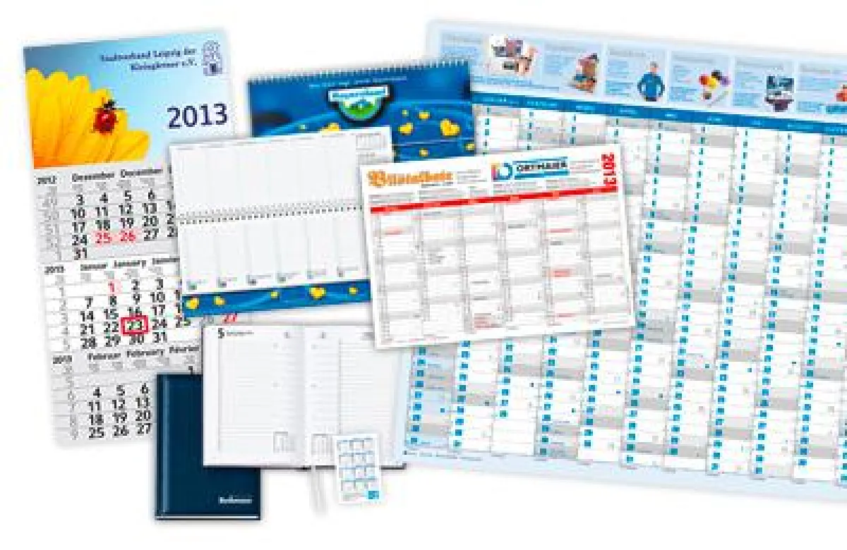 Für 2013 Kalender drucken lassen