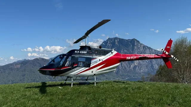Bild: Einzigartige Rundflüge mit Helifly Helicopterservice im Salzkammergut