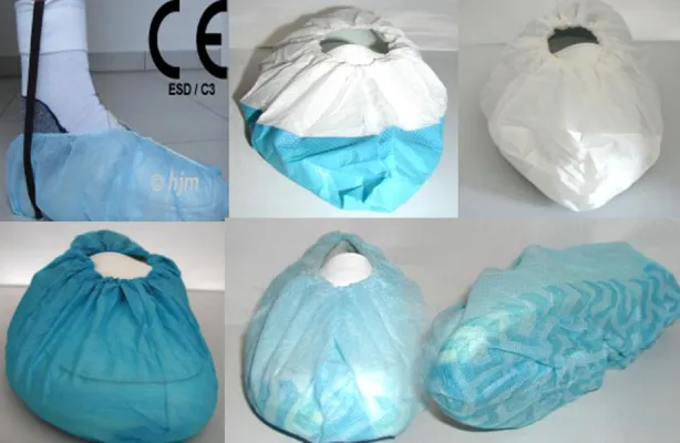 Bild: Reinraum Einweg-Überschuhe