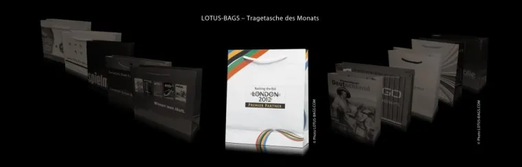 Bild: LOTUS BAGS – Tragetasche des Monats "LONDON 2012"