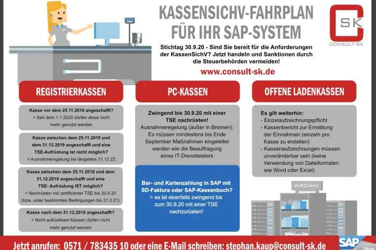 KassenSichV: Komfortable SAP-Lösung für Händler und Entsorger Bild: KassenSichV: Komfortable SAP-Lösung für Händler und Entsorger