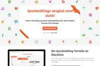 Bild: Geschenklinge vergisst man nicht - Das Startup Geschenkling bietet Geschenkideen zum richtigen Zeitpunkt