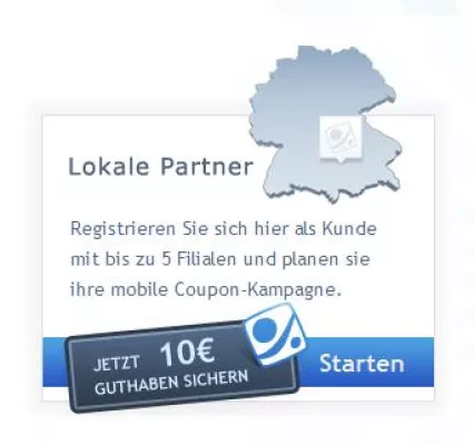 Bild: Lokale Werbung mal anders: Mobile Coupons jetzt selbst erstellen und verwalten