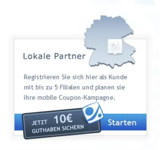 Bild: Lokale Werbung mal anders: Mobile Coupons jetzt selbst erstellen und verwalten