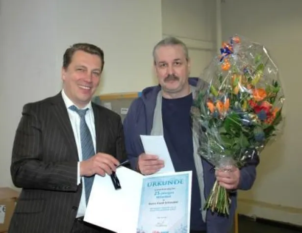 Bild: 25 Jahre bei BALLY WULFF