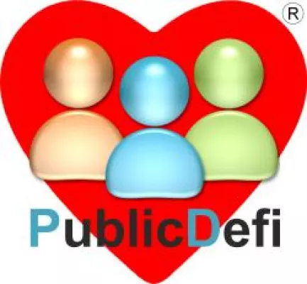 Bild: Einfache Hilfe im Notfall durch ein Display für Defibrillatoren
