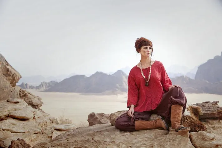 Gudrun Sjödéns Naturmode der vier Elemente im Herbst 2012 Bild: Gudrun Sjödéns Naturmode der vier Elemente im Herbst 2012