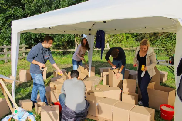 Bild: Gelungene Teambuilding-Teamevents in Augsburg