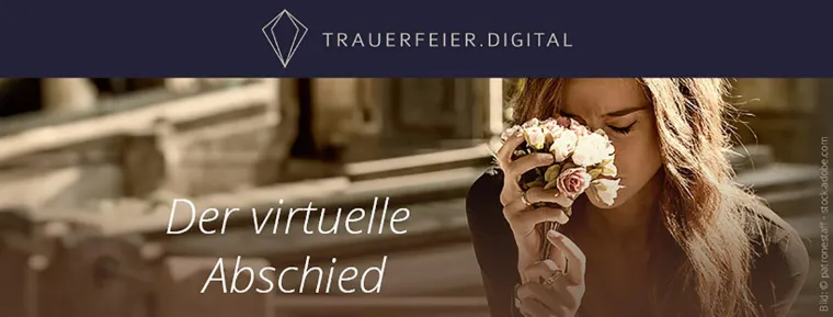 Bild: Die digitale Abschiednahme in Corona-Zeiten