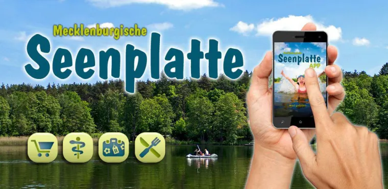Bild: Die Mecklenburgische Seenplatte mit dem Smartphone erleben