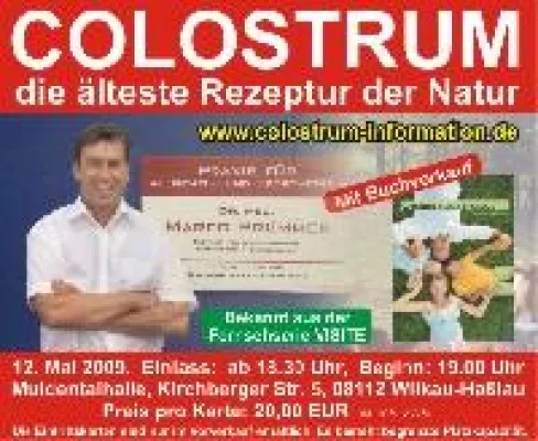 Bild: Arztvortrag - Colostrum, die älteste Rezeptur der Natur