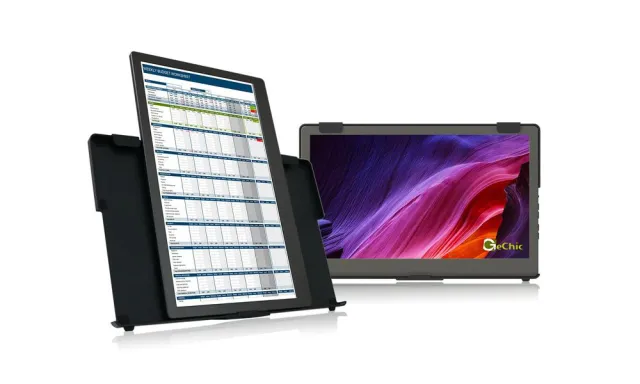 Bild: GeChic Introduces On-Lap 1305H Portable Portrait & Landscape Monitor