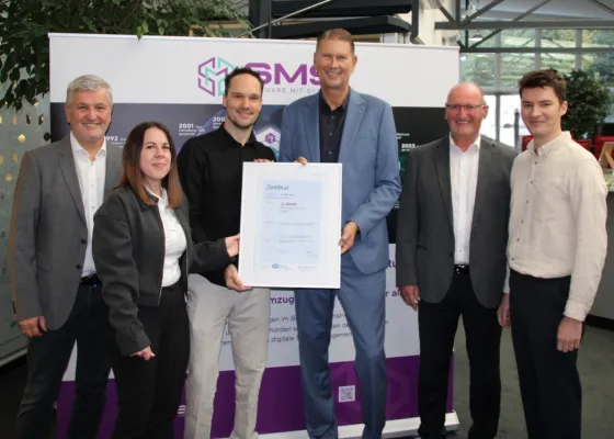 Bild: ISO 9001-Zertifizierung als starkes Signal für gelebte Qualität und konsequente Weiterentwicklung