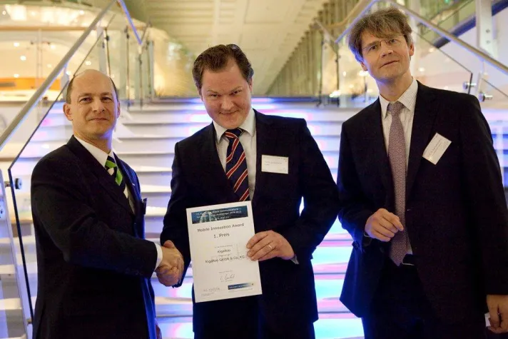 KigaRoo ist der Gewinner des Mobile Innovation Award 2013 Bild: KigaRoo ist der Gewinner des Mobile Innovation Award 2013