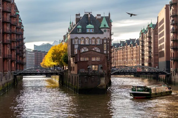 Bild: Teeverkostung in der Hamburger Speicherstadt 