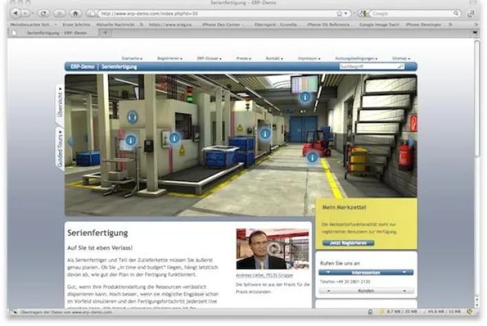 Bild: erp-demo.de - Unternehmenssoftware anschaulich erklärt