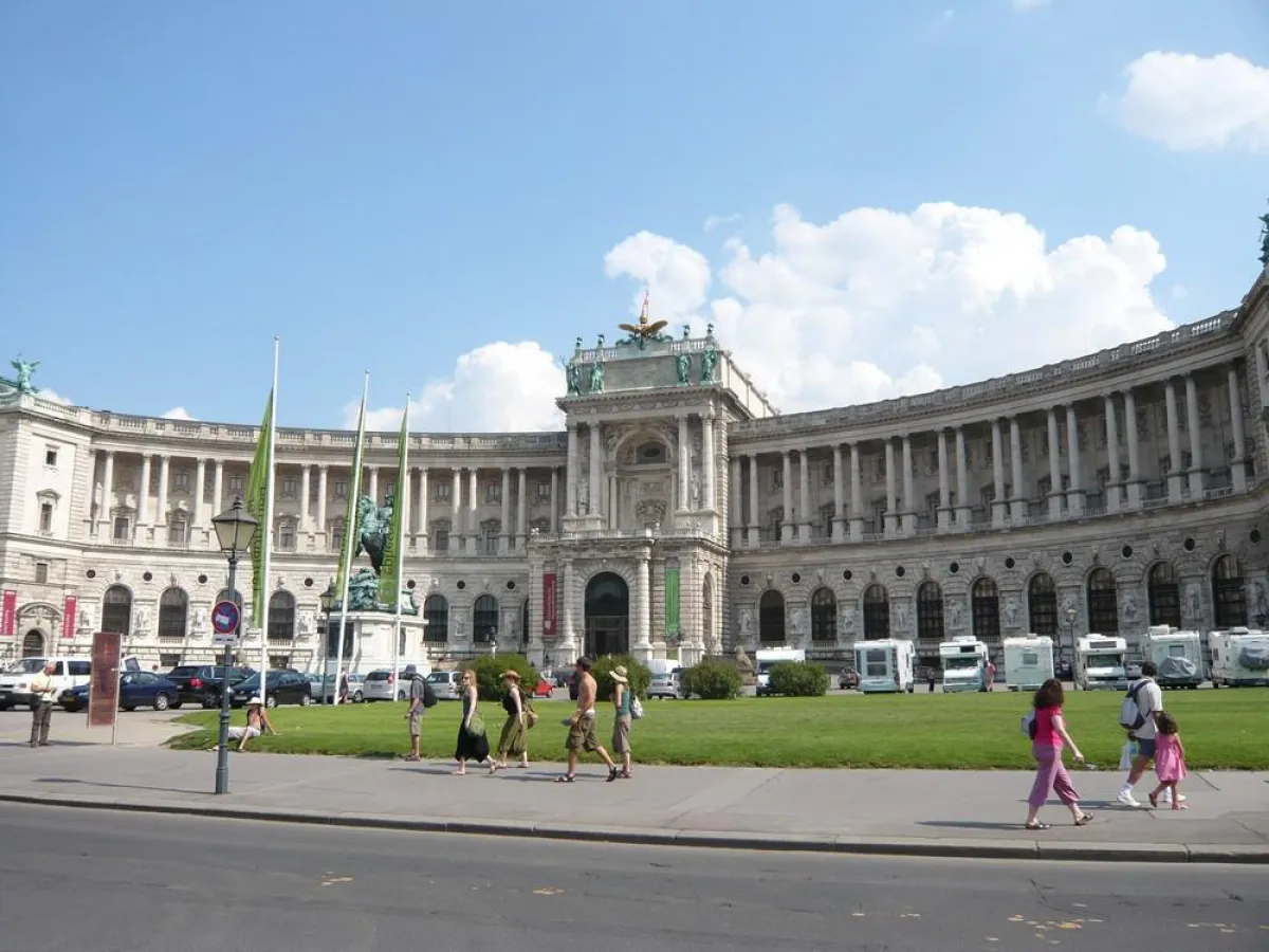 Die Hofburg in Wien
