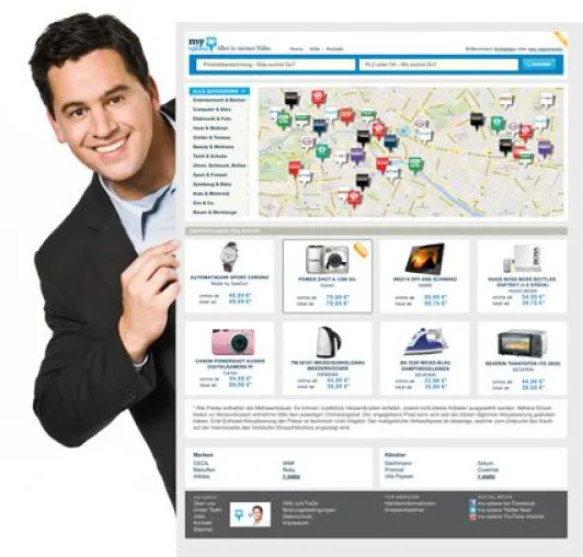 Bild: my-xplace - startet ein Local Shopping Portal und zeigt Produkte in Deiner Nähe