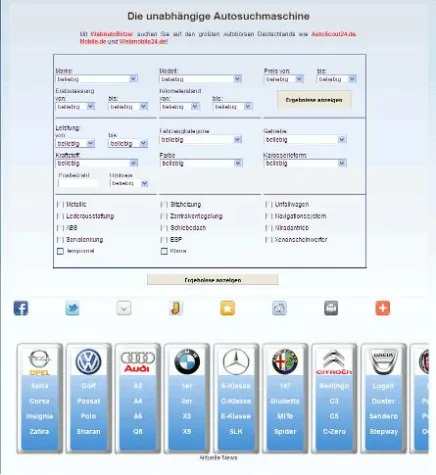 Bild: WebAutoBlitzer – das unabhängige Autosuchportal von Saticon