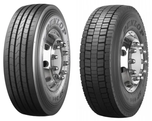 Dunlop erweitert Lkw-Reifen Sortiment mit dem SP 344 und SP 444 Bild: Dunlop erweitert Lkw-Reifen Sortiment mit dem SP 344 und SP 444