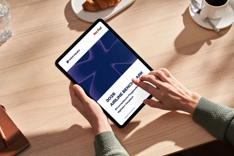 Airline Benchmark 2026: Digitale Zukunftsfähigkeit von Airlines – wer führt das Ranking an? Bild: Airline Benchmark 2026: Digitale Zukunftsfähigkeit von Airlines – wer führt das Ranking an?