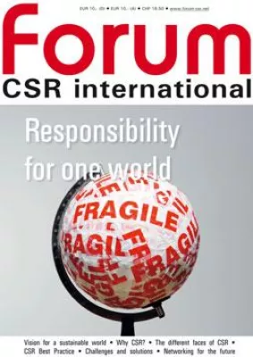 Bild: „Responsibility for one world“