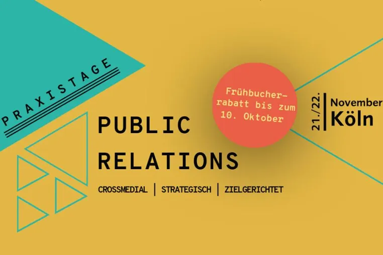 Bild: Praxistage Public Relations am 21. und 22. November 2019 in Köln