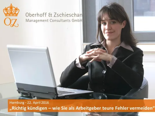 Richtig kündigen - Wie man als Arbeitgeber teure Fehler vermeidet Bild: Richtig kündigen - Wie man als Arbeitgeber teure Fehler vermeidet