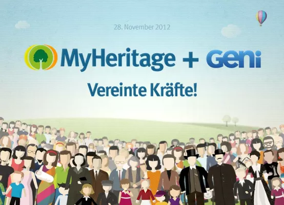 MyHeritage übernimmt Geni.com und beschafft sich 25 Millionen US-Dollar Bild: MyHeritage übernimmt Geni.com und beschafft sich 25 Millionen US-Dollar